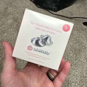 Silverette Silver Nursing Cups